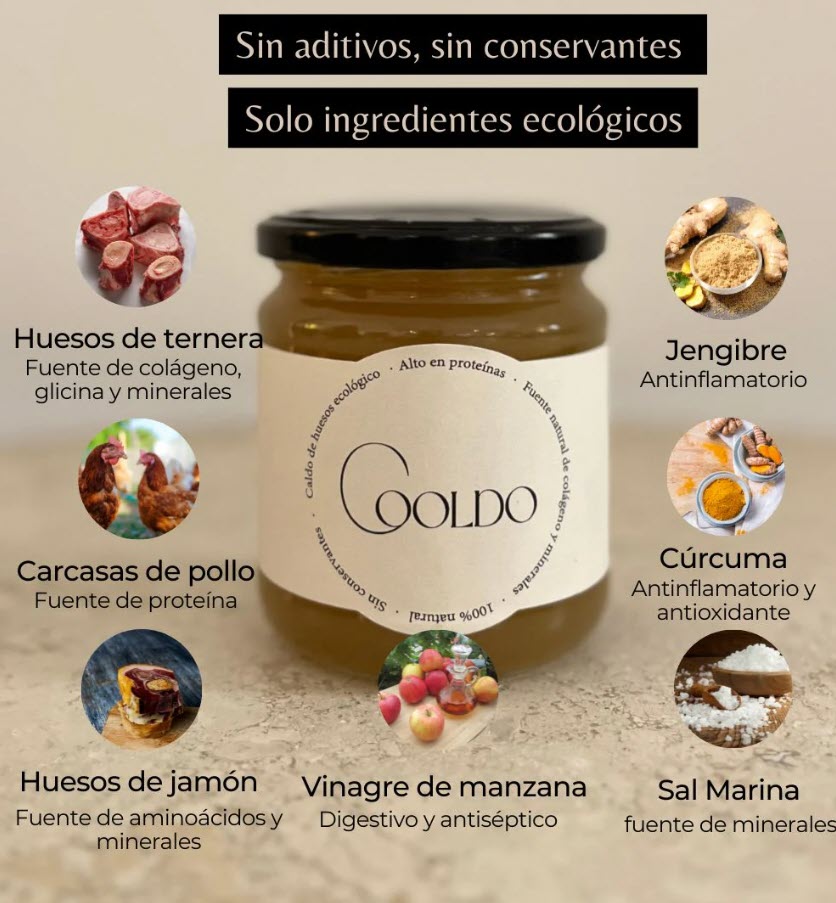 Nuevos productos Cooldo disponibles Caldo de Huesos Natural