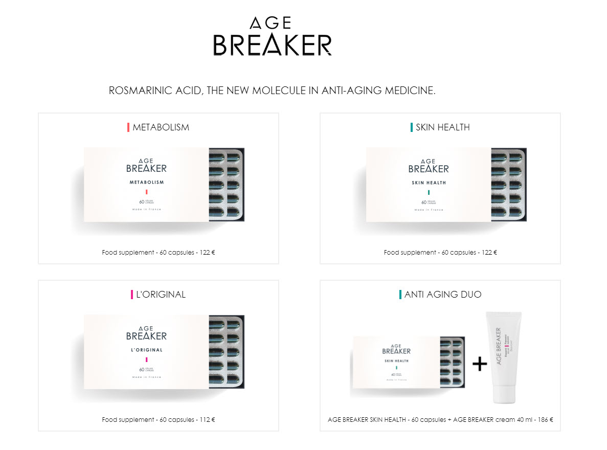 63 Nuevo laboratorio disponible en MiMédico.com AGE BREAKER