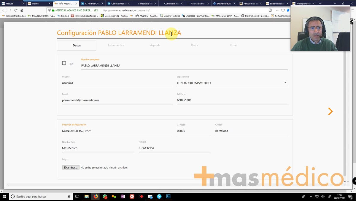 Nuevo Configurador de Usuario