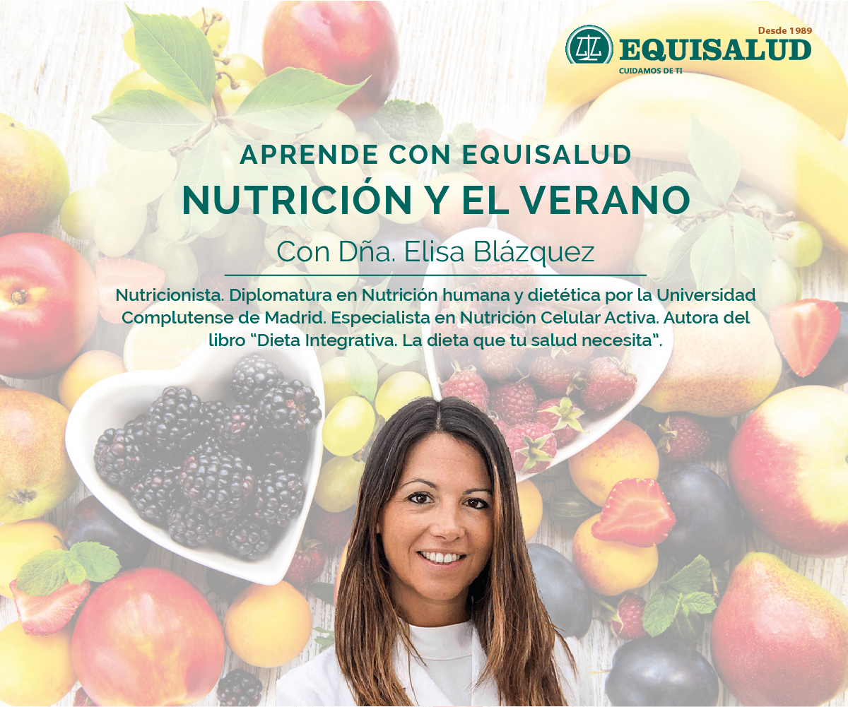 ¿No pudiste ver la formación “Nutrición y el verano”, con Elisa Blázquez? ¡Hazlo ahora!