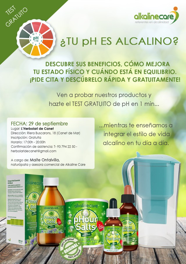 Presentación: ¿Tu pH es alcalino?