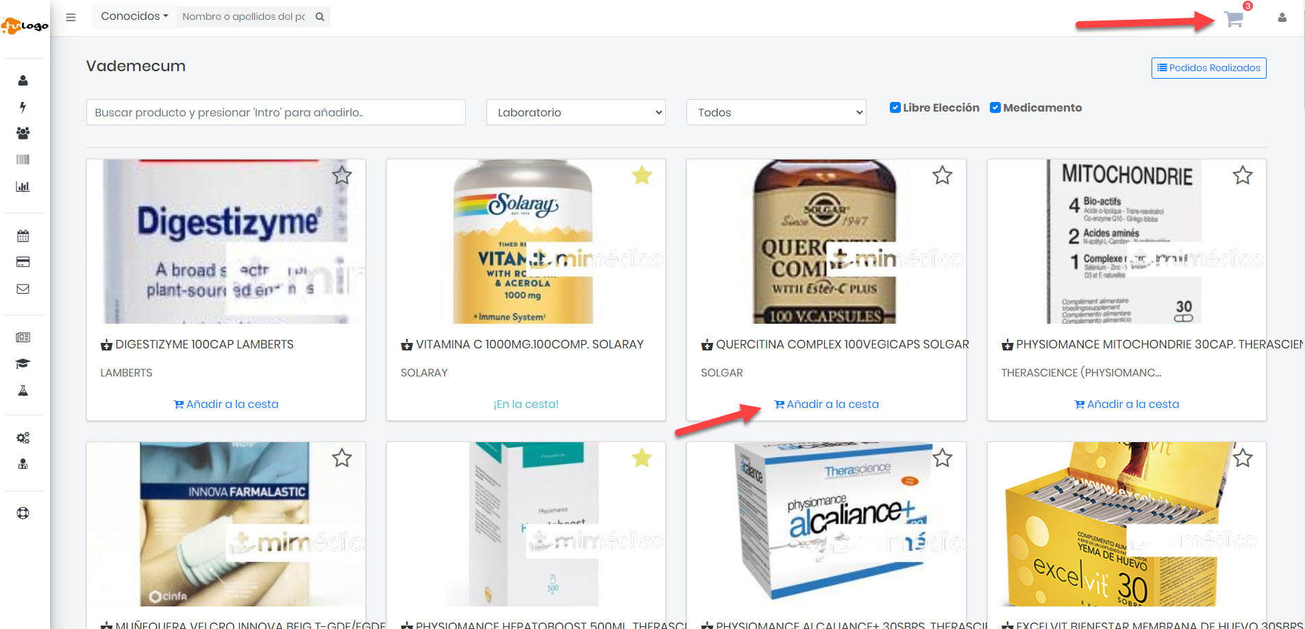 Compra productos para consulta o profesional (B2B)