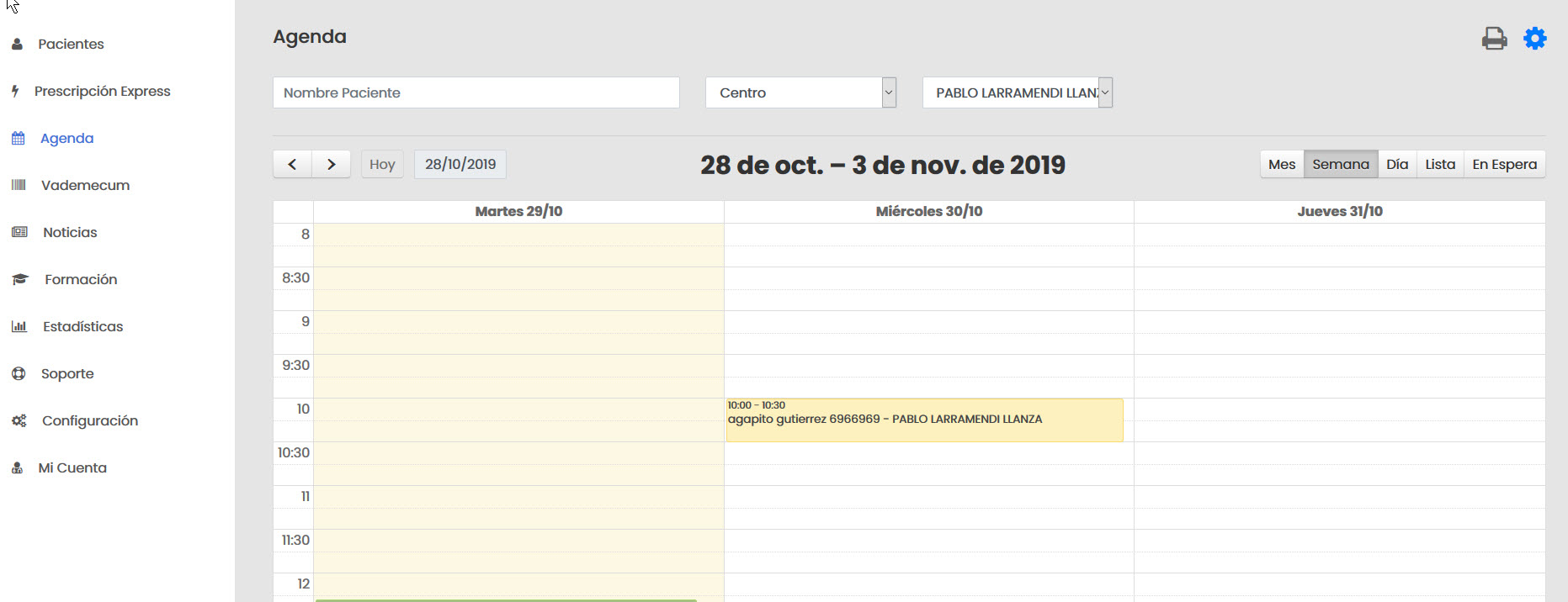 7 Gestión Agenda