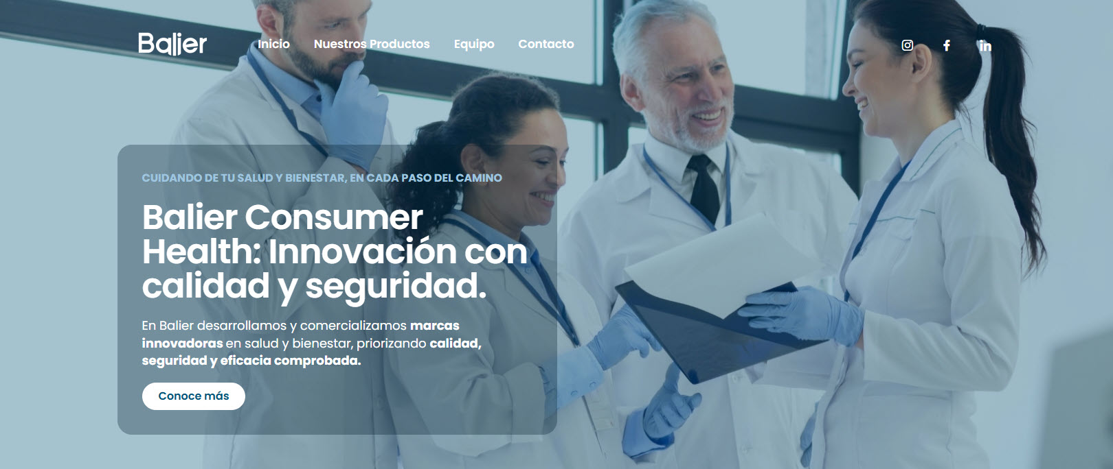 107 - Nuevo laboratorio disponible en MiMédico.com - Laboratorios Bailer