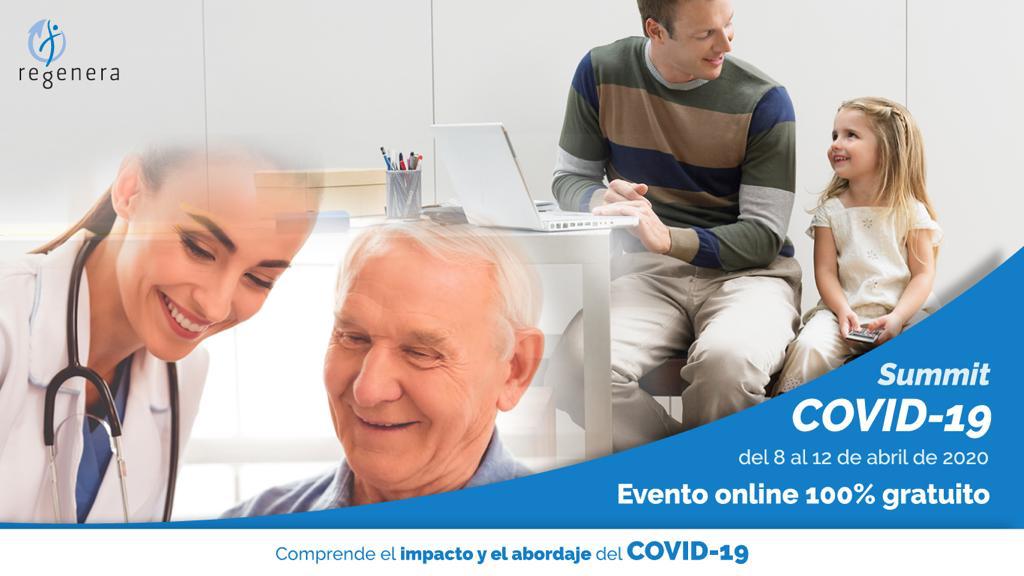 Regenera: Aprende todo lo que necesitas saber sobre el COVID19 en un único evento