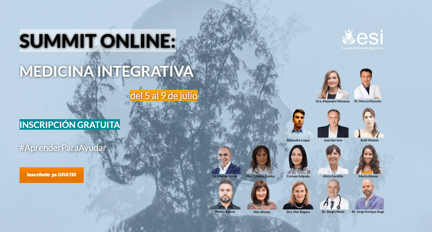 SUMMIT ONLINE: MEDICINA INTEGRATIVA del 5 al 9 de julio
